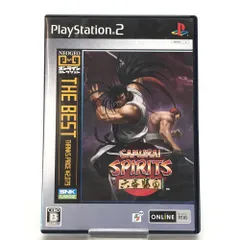 □SNK PS2ソフト NEOGEOオンラインコレクション THE BEST サムライスピリッツ六番勝負 開封品