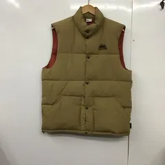 FIRST DOWN ファーストダウン ベスト ダウンベスト ノースリーブ 前ボタン