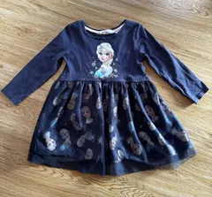 H&M エルサ長袖ワンピース　90㎝