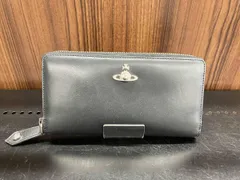 ヴィヴィアンウエストウッド 長財布 ラウンドファスナー シルバーオーブ