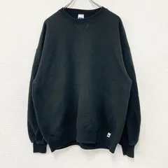 古着 used　RUSSELL ATHLETIC　ラッセルアスレティック　スウェット/トレーナー　黒　ブラック　XLサイズ