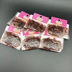 【新品】ヘアアクセサリー ヘアゴム ６点セット ブラウン ブラック シンプル 大量◆DA