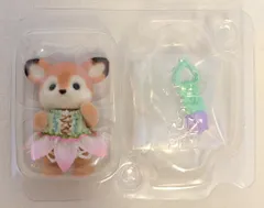 エポック社 シルバニアファミリー 赤ちゃんコレクション 赤ちゃんお花畑のおともだちシリーズ シカの赤ちゃんとチューリップのステッキ ルシア