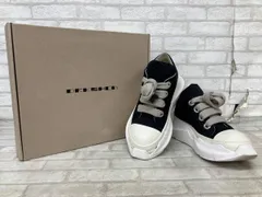 Rick OWENS DRKSHDW JUMBO LACES ABSTRACT LOW SNEAK DU02D2845 MUPAW2リック オウエンス ダークシャドウ ジャンボ レース アブストラクト