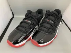 NIKE スニーカー　エアジョーダン11レトロLOW 'Bred' ブラック　表記サイズ26センチ 