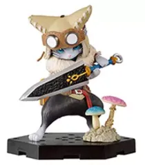 【中古】トレーディングフィギュア オトモアイルー(ソード) 「一番くじ モンスターハンター 10thアニバーサリー」 I賞 アイルーフィギュアコレクション