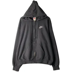 古着 90年代 ナイキ NIKE 銀タグ スウェットフルジップパーカー USA製 メンズXL相当 ヴィンテージ/evb032350