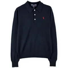 古着 ラルフローレン Ralph Lauren POLO SPORT ポロスポーツ ポロニットセーター メンズM相当/eaa601637