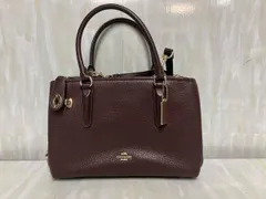 COACH コーチ ブルックリン キャリーオール ショルダーバッグ ハンドバッグ 2way 56839 パープル