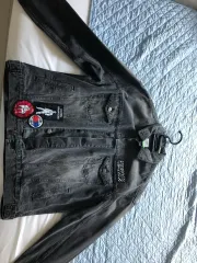 Ksubi メンズ ブラックデニム ジャケット 出品