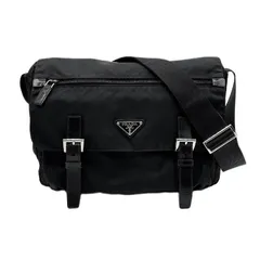 PRADA プラダ ナイロン ショルダーバッグ メッセンジャー テスート ポコノ 三角プレート トライアングルロゴ