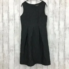 【 TALBOTS 】タルボット ノースリーブ ひざ丈ワンピース