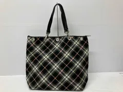 BURBERRY BLUE LABEL バーバリーブルーレーベル トートバッグ ノバチェック ブラック  ホワイト グレー ピンク  通年