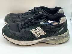 new balance ニューバランス スニーカー M990BS3 USA製 グリーン&ブラック 27.5cm