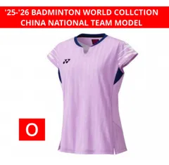 YONEX WOMEN ゲームシャツ バドミントン 中国代表モデル 数量限定 フーシャ 213 Ｏ