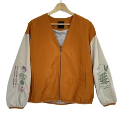 Ne-net(ネネット) ブルゾン サイズ2 M レディース美品  - ベージュ×オレンジブラウン 長袖/春/秋のサムネイル