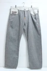 DIESEL ディーゼル ストレートデニムジーンズ グレー系 W36 11-F146/1/080