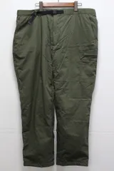 UNIQLO ユニクロ ヒートテック ウォームイージーパンツ ダークグリーン系 XXLサイズ メンズ 裾上げ加工済み 11-K112W/1/060