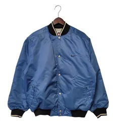 【中古品】NIKE ナイキ 銀タグ フィリピン製 90S NYLON STADIUM JACKET ナイロン スタジアム ジャケット アウター 【146-251128-cs-09-izu】