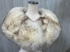 SAGA FOX/サガフォックス/ストール/ショール/マフラー/ホワイト系