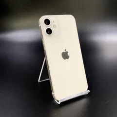 【全額返金保証】【最速発送】 iPhone 12 mini 64GB ホワイト au 白ロム 動作確認済 75%