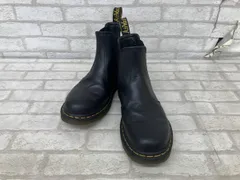 Dr.Martens 2976 ドクターマーチン チェルシーブーツ ブラック レザー UK5 サイドゴアブーツ ショートブーツ