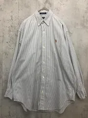 POLO RALPH LAUREN ポロ ラルフローレン ストライプ インパクト21 シャツ size7/ライトブルー ■■ レディース