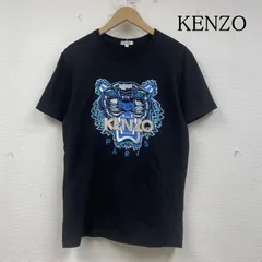 ケンゾー 半袖 Tシャツ タイガー 虎 トラ 刺繍 デカロゴ プリント クルーネック シャツ カットソー メンズ L ISItems【USED】【古着】【中古】50147744