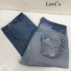 リーバイス 80s 501 赤耳 ボタン裏 524 デニムパンツ 83年 USA製 メンズ 34インチ ISItems【USED】【古着】【中古】50147753
