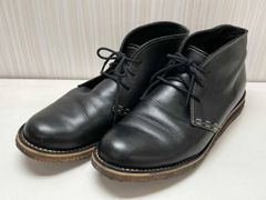 Danner ブラックレザー チャッカブーツ - メルカリ
