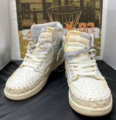 【箱有】ユニオン×ビーフィーズ・ビューティー・サプライコラボ NIKE スニーカー ホワイト NIKE AIR JORDAN 1 RETRO HIGH OG／FD2565-100