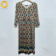 anc ミッソーニ MISSONI ベスト ジレ ニット 48 マルチ 麻混 大きい