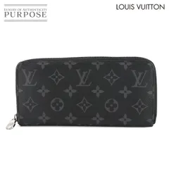 美品 ルイ ヴィトン LOUIS VUITTON モノグラム エクリプス ジッピー ウォレット ホリゾンタル 長財布 M11611 RFID 90302075