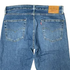 LEVI'S 502 エジプト製 ボタン裏3757 ストレッチ ハイウエスト テーパードデニム ブルー サイズW34 メンズXL リーバイス
