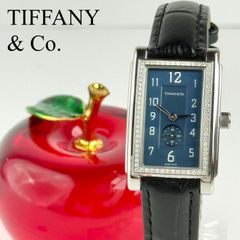 ティファニー グランド ダイヤベゼル 新品ベルト 新品電池 レディース