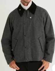 【D21612】Barbour　ルミネ新宿店＆公式オンラインストア限定【TRANSPORT / トランスポート】JAPAN SPECIAL ウール ショート ブルゾン バブアー