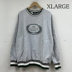 エクストララージ 21AW RIB LINE CREWNECK SWEAT 101213012003 長袖 トレーナー ロゴ 刺繍 メンズ L ISItems【USED】【古着】【中古】50147880のサムネイル