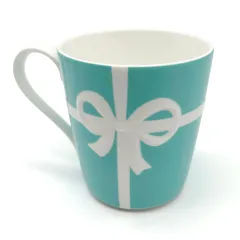ティファニー　TIFFANY&Co.　ブルーリボン　マグカップ　ボーンチャイナ