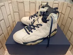 NIKE ナイキ スニーカー AIR JORDAN 6 RETRO MIDNIGHT CT8529-141 26.0cm ホワイト ブルー スポーツ