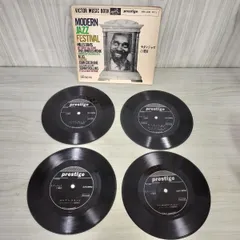 EP ソノシート 4枚入 MODERN JAZZ FESTIVAL モダンジャズの饗宴 MBK-4021 臭い有 190131