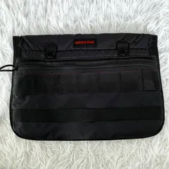 状態良 BRIEFING ブリーフィング クラッチバッグ ドキュメントケース ブラック 4301