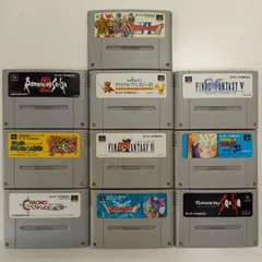 スーパーファミコン　カセット まとめ売り