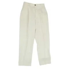 MAISON SPECIAL メゾンスペシャル 11212461308 スタプレツイルストレートパンツ スラックスパンツ オフホワイト系 01【中古】のサムネイル