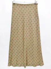 BEAUTY&YOUTH　ビューティアンドユース　スカート　柄物　ロング　送料込み　L　976169