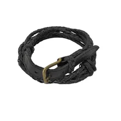 ポロラルフローレン POLO RALPH LAUREN MADE IN ENGLAND イントレチャートレザーベルト 編み込み/メッシュ メンズ  36/90