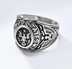 US.ARMY.ミリタリーリング 新品 91-