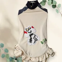 ハンドメイド　犬服 　ラグランT　4L　スタンダードプードルなど（大型犬）