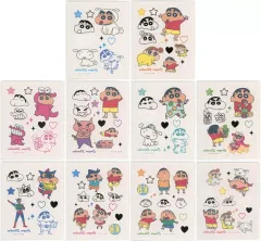 【中古】シール・ステッカー 全10種セット 「クレヨンしんちゃん シークレットピタっとボディシール」