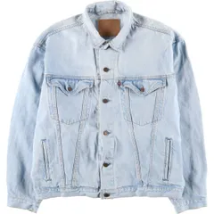 古着 80~90年代 リーバイス Levi's 75525-4834 デニムジャケット Gジャン カナダ製 メンズXL相当 ヴィンテージ/eaa602440