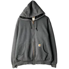 古着 カーハート Carhartt スウェットフルジップパーカー メンズL相当/eaa602253